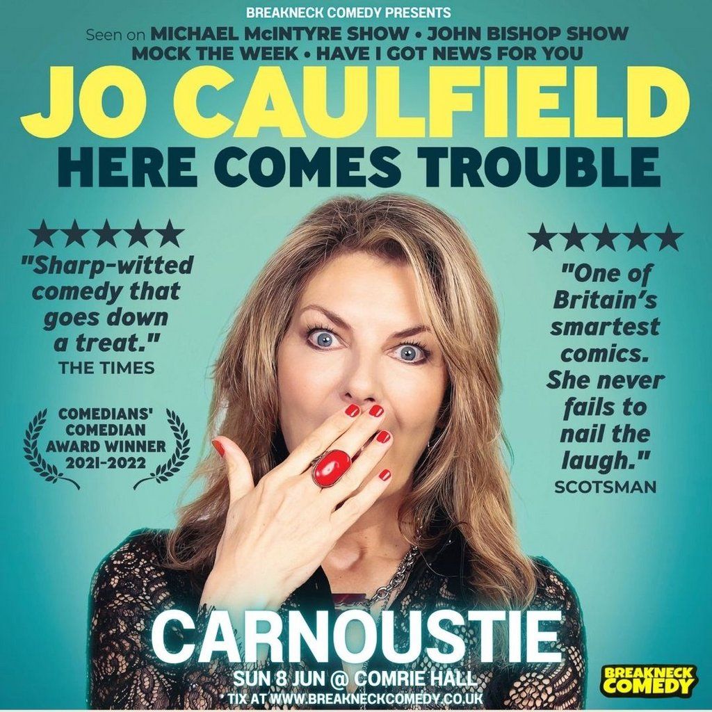 JO CAULFIELD - HERE COMES TROUBLE : Live