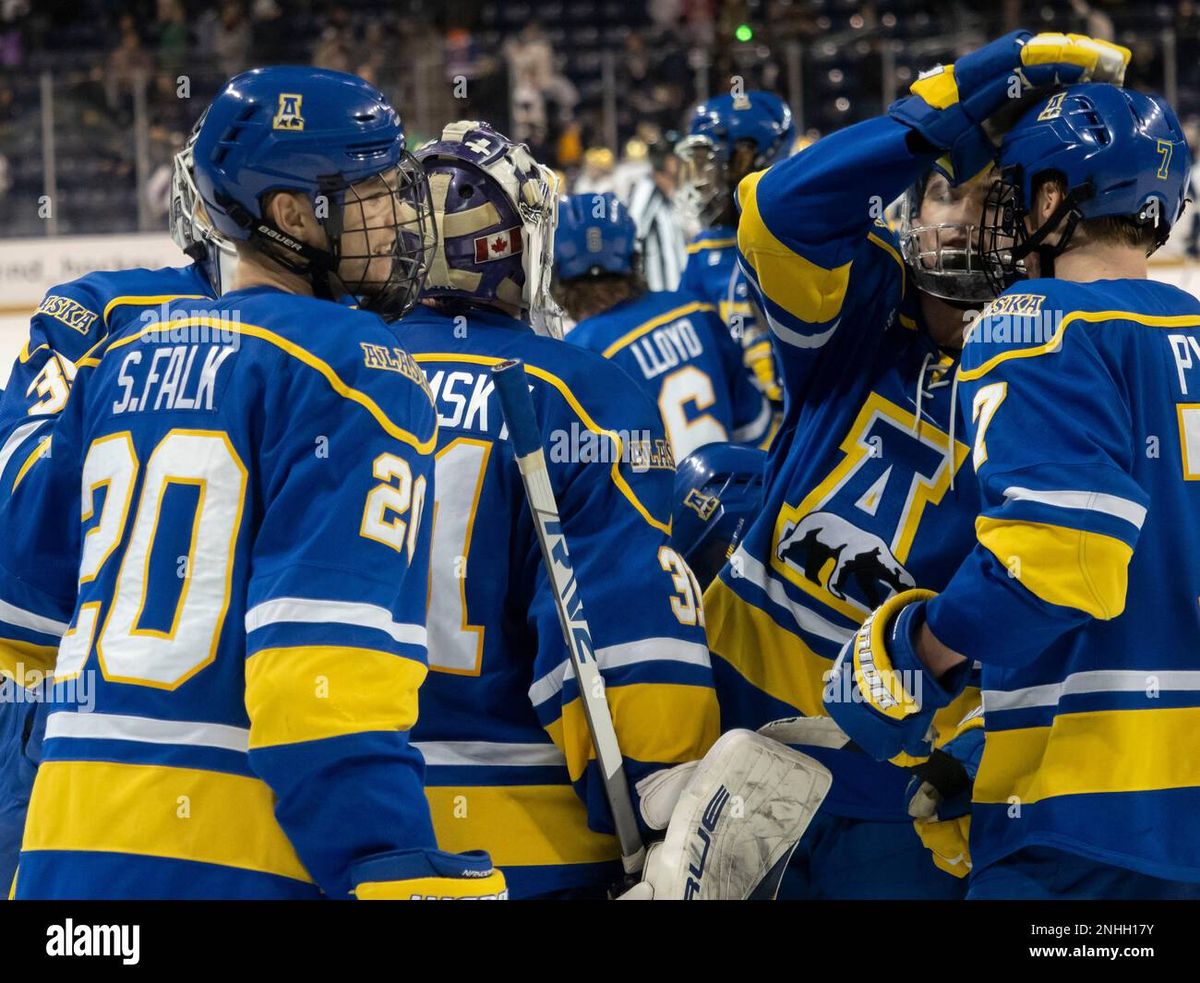 Alaska Fairbanks Nanooks at Notre Dame Fighting Irish Mens Hockey