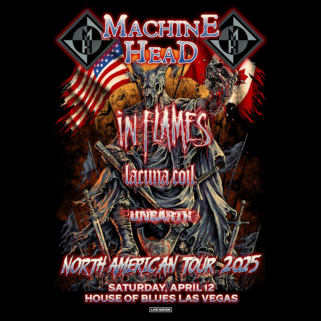 Machine Head & In The Flames at House of Blues Las Vegas