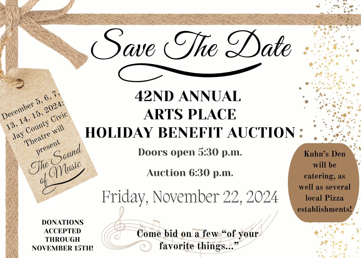 42nd Annual Arts Place Holiday Benefit Auction