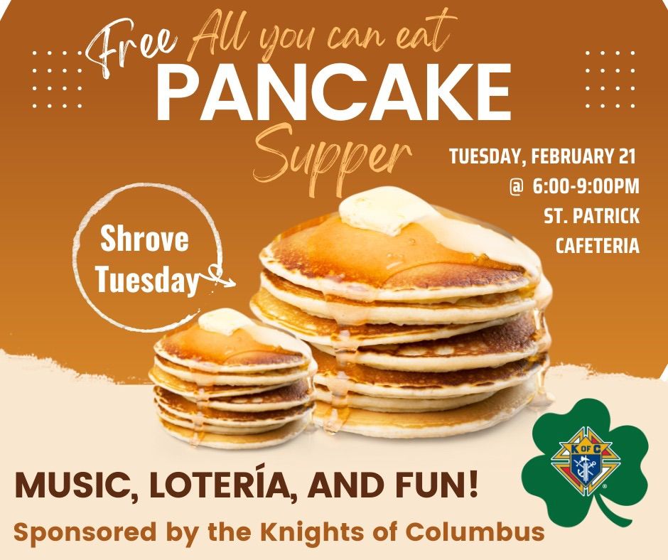 Shrove Tuesday Pancake Supper , St. Patrick Cathedral, El Paso, 21