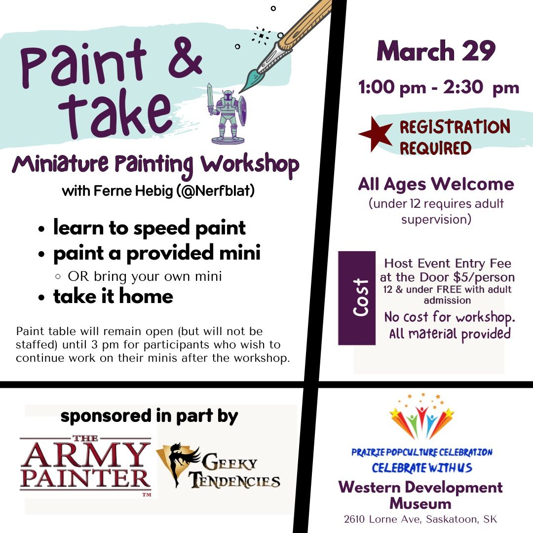 Paint & Take - Mini Painting Workshop