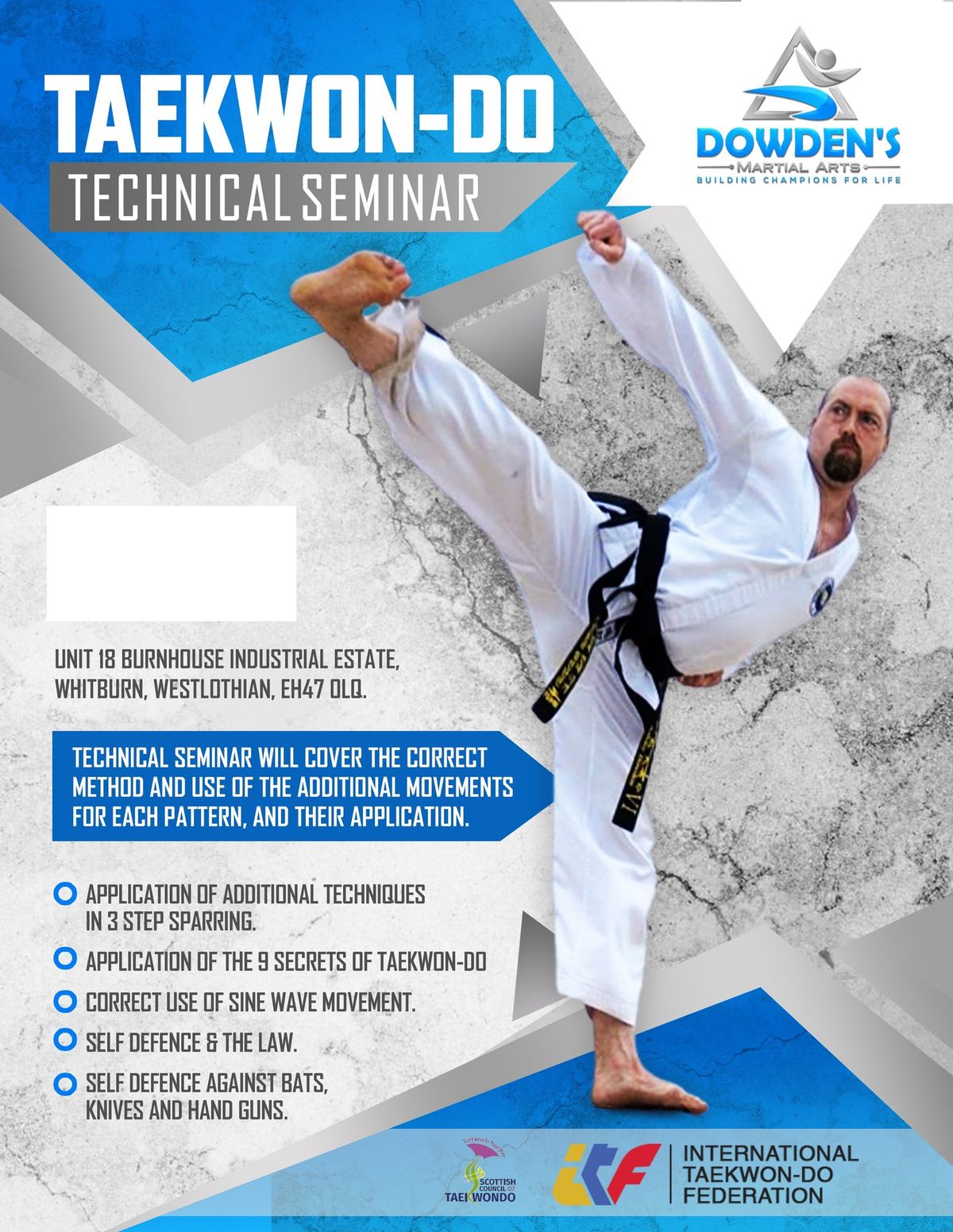 ITF National Technical seminar & Black Belt Grading 