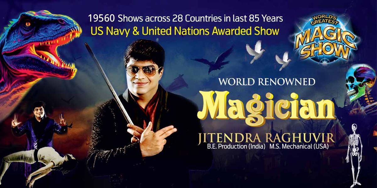 Magician Jitendra Raghuvir - Grand Magic Show