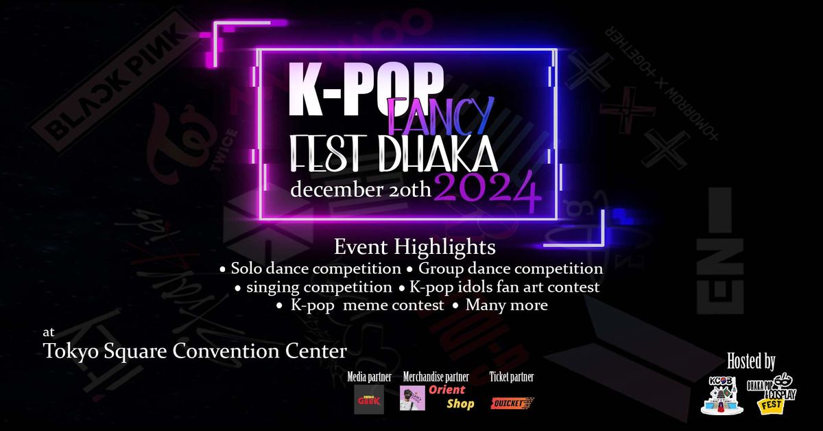 Kpop Fancy Fest Dhaka 2024