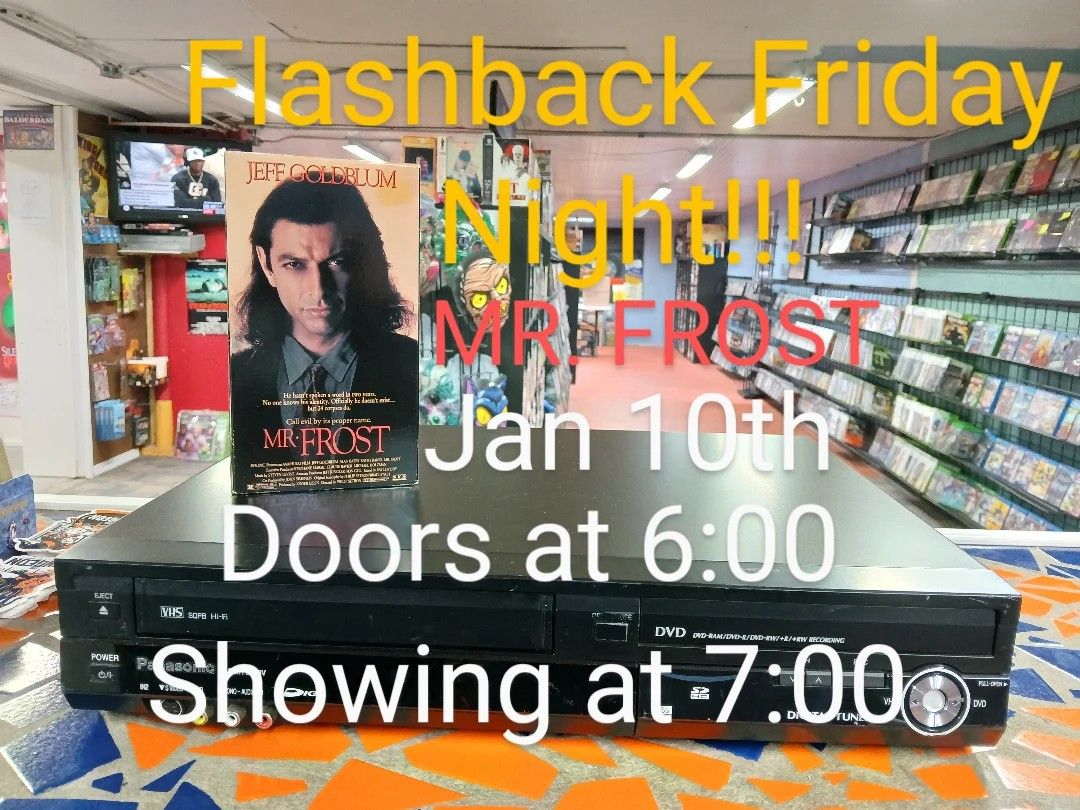 Flashback Friday Night: Mr. Frost VHS Movie Screening