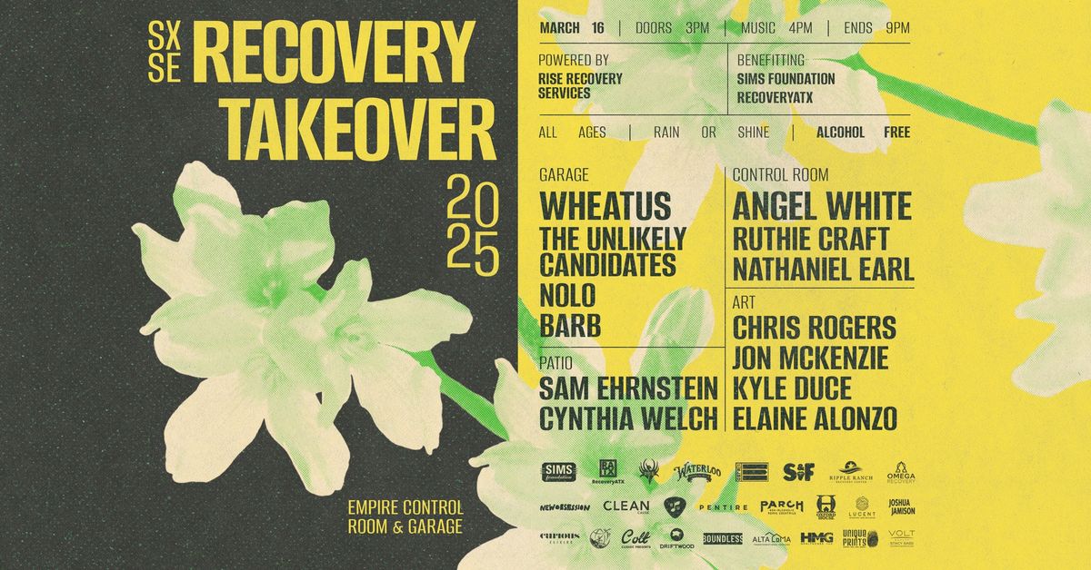 RecoveryATX & SIMS present Sober X South East RECOVERY TAKEOVER!