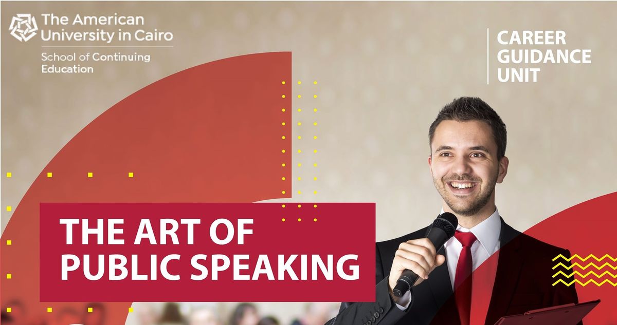 The Art of Public Speaking - Tahrir Campus