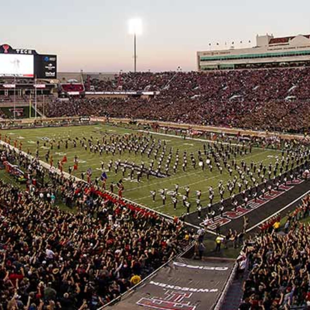 Arkansas Pine Bluff Golden Lions at Texas Tech Red Raiders Football at Jones AT&T Stadium