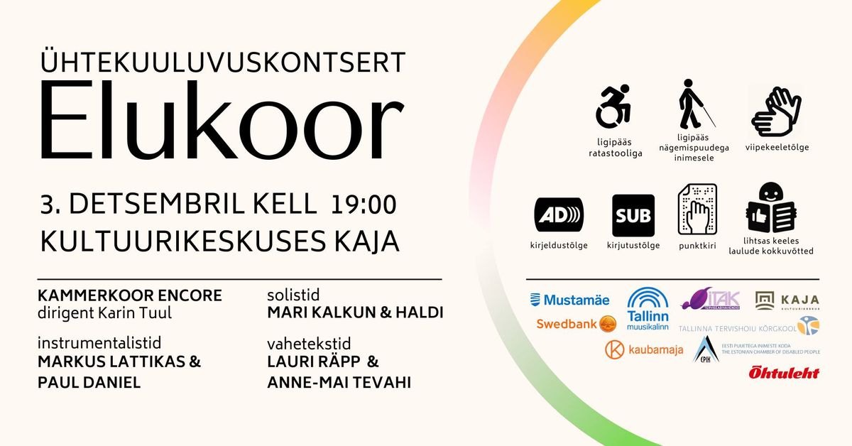 \u00dchtekuuluvuskontsert "Elukoor"