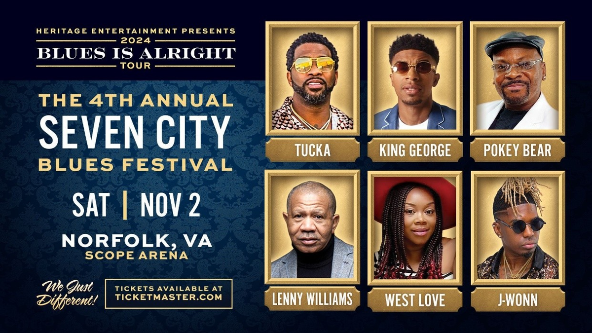 The Blues Is Alright Tour: 7 Cities Blues Festival