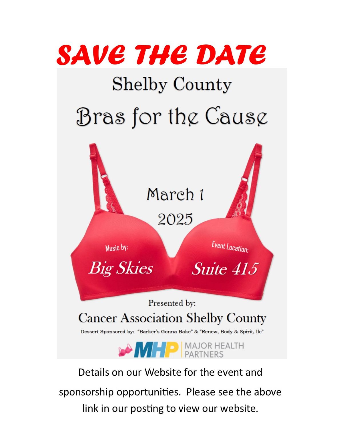 Shelby County Bras for the Cause