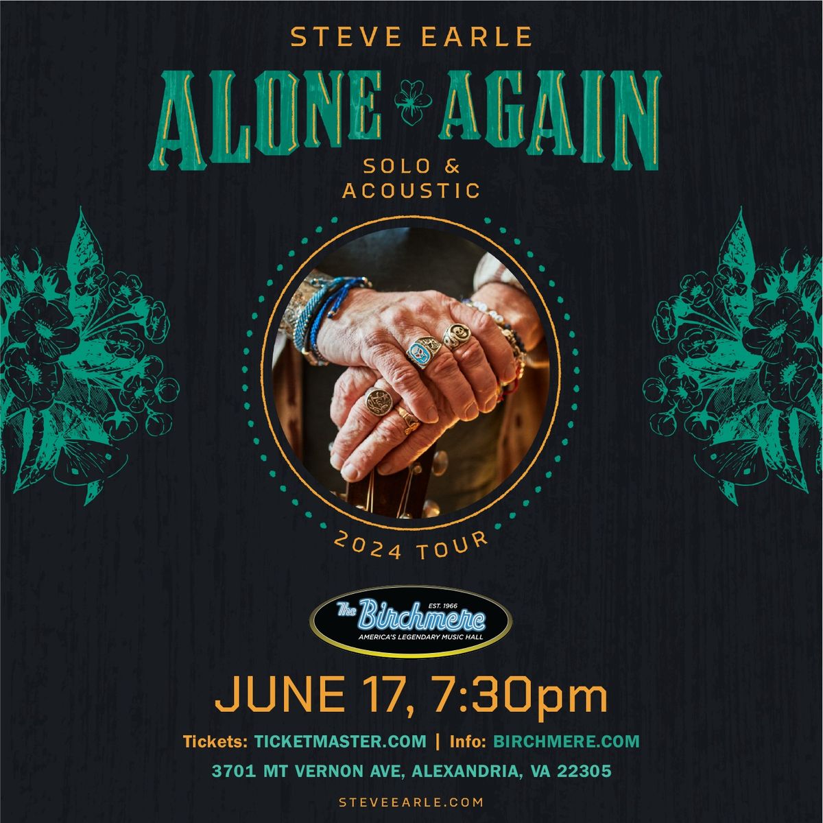Steve Earle: Alone Again - Solo & Acoustic