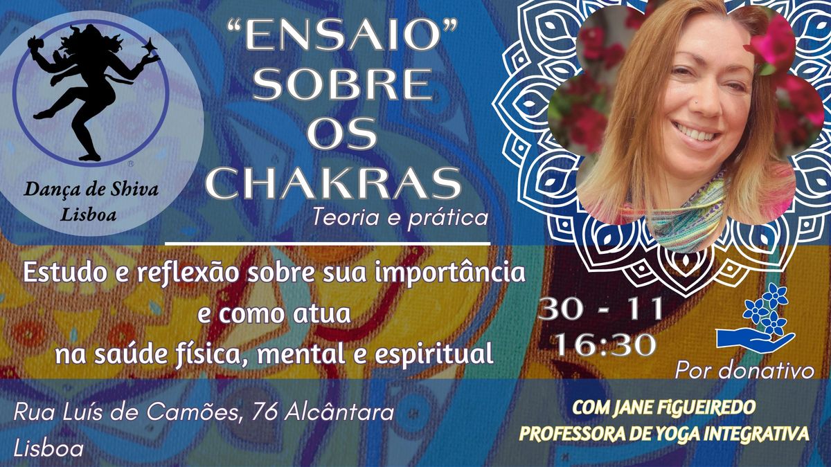 Satsang "Ensaio" sobre os Chakras com Jane Yoga Integrativa 