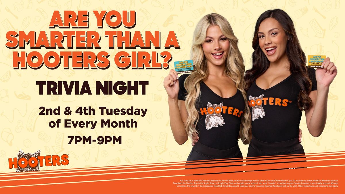 Trivia Night at Hooters of I Drive