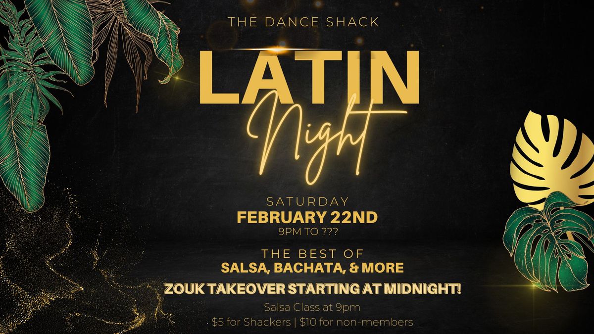 Saturday Latin Dance Social