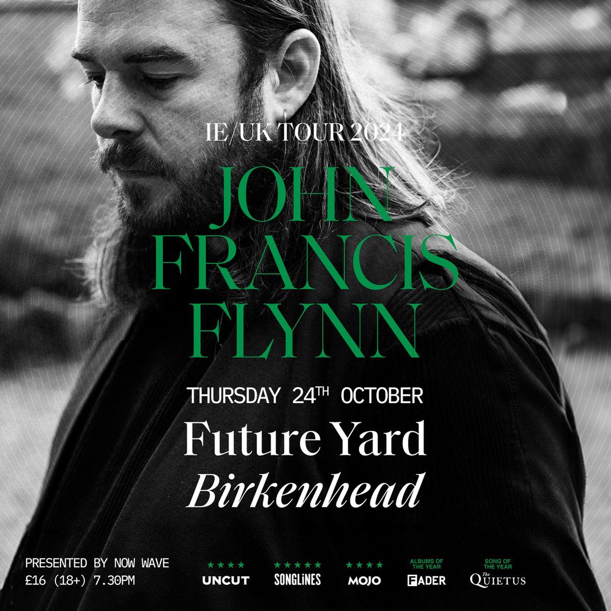 John Francis Flynn, Live at Future Yard - Birkenhead 