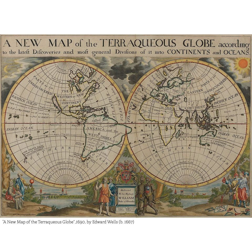 Charting the World: A Journey Through Old and New Maps, Cordata Gallery, Bellingham, 23 March 2024