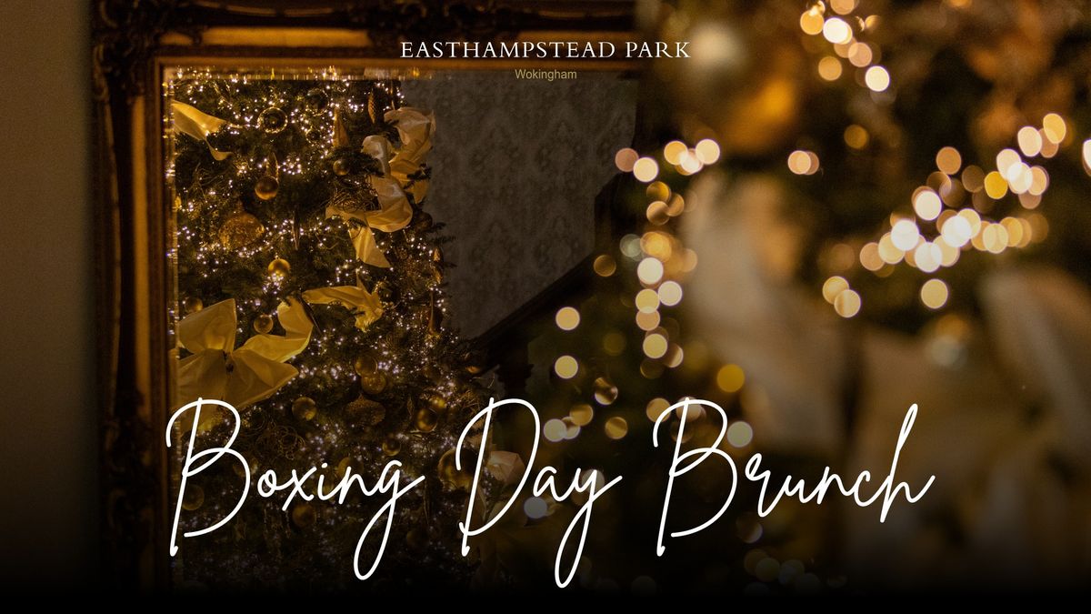 Boxing Day Brunch at Easthampstead Park