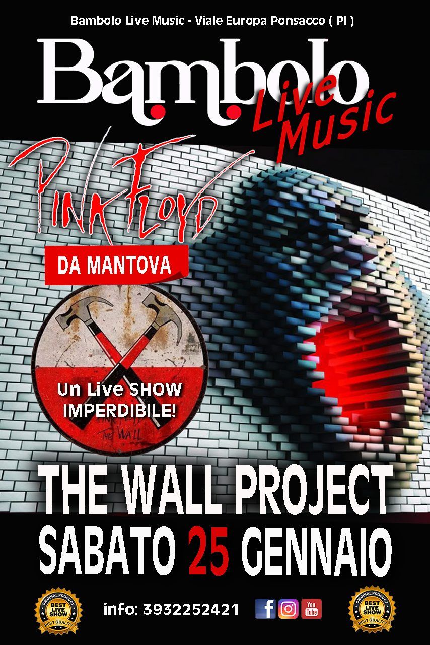 THE WALL PROJECT Pink Floyd ( LIVE SHOW TEATRALE DA MANTOVA )