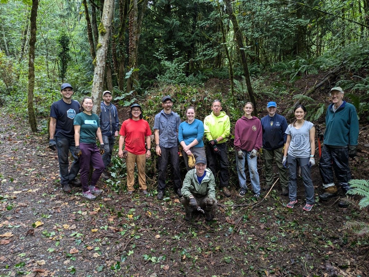 Restoration Event with King County Parks at Big Tree Ridge Trailhead