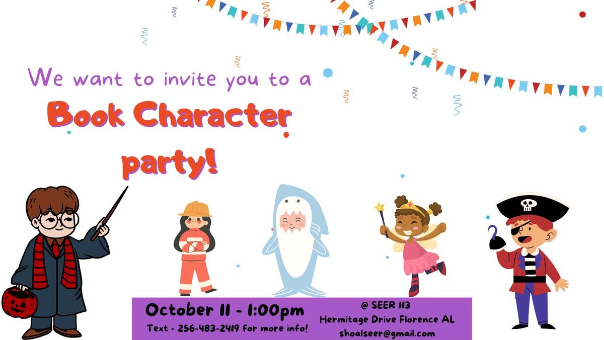 Book Character Party