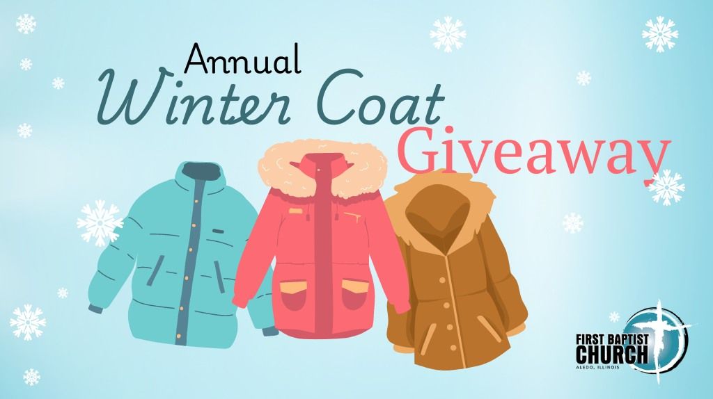 Annual Coat Drive Giveaway