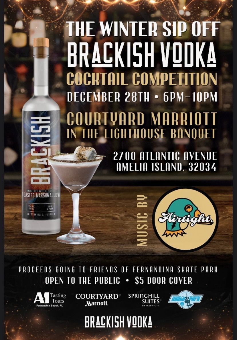 Winter Sip Off Brackish Vodka Cocktail Competition 2024