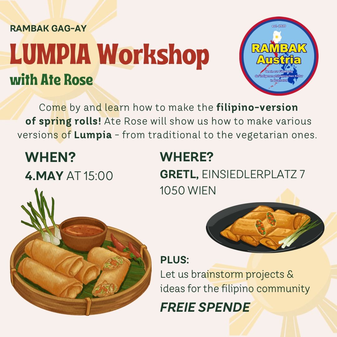 Lumpia Workshop with Ate Rose