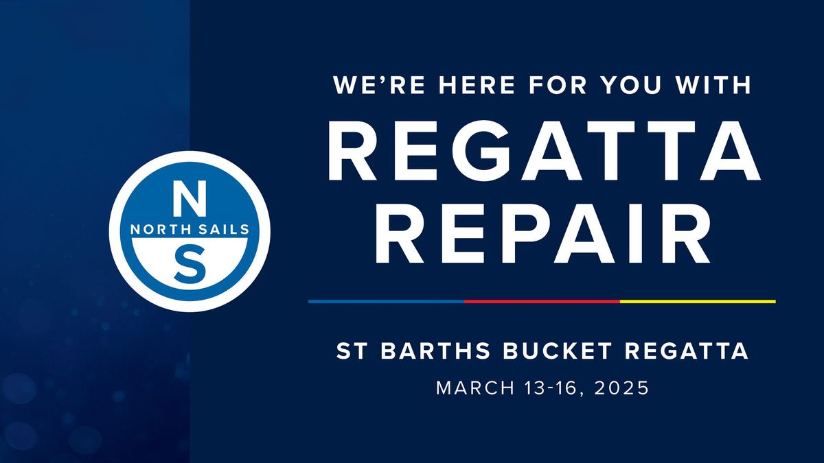 North Sails Regatta Repair at the St Barths Bucket Regatta 