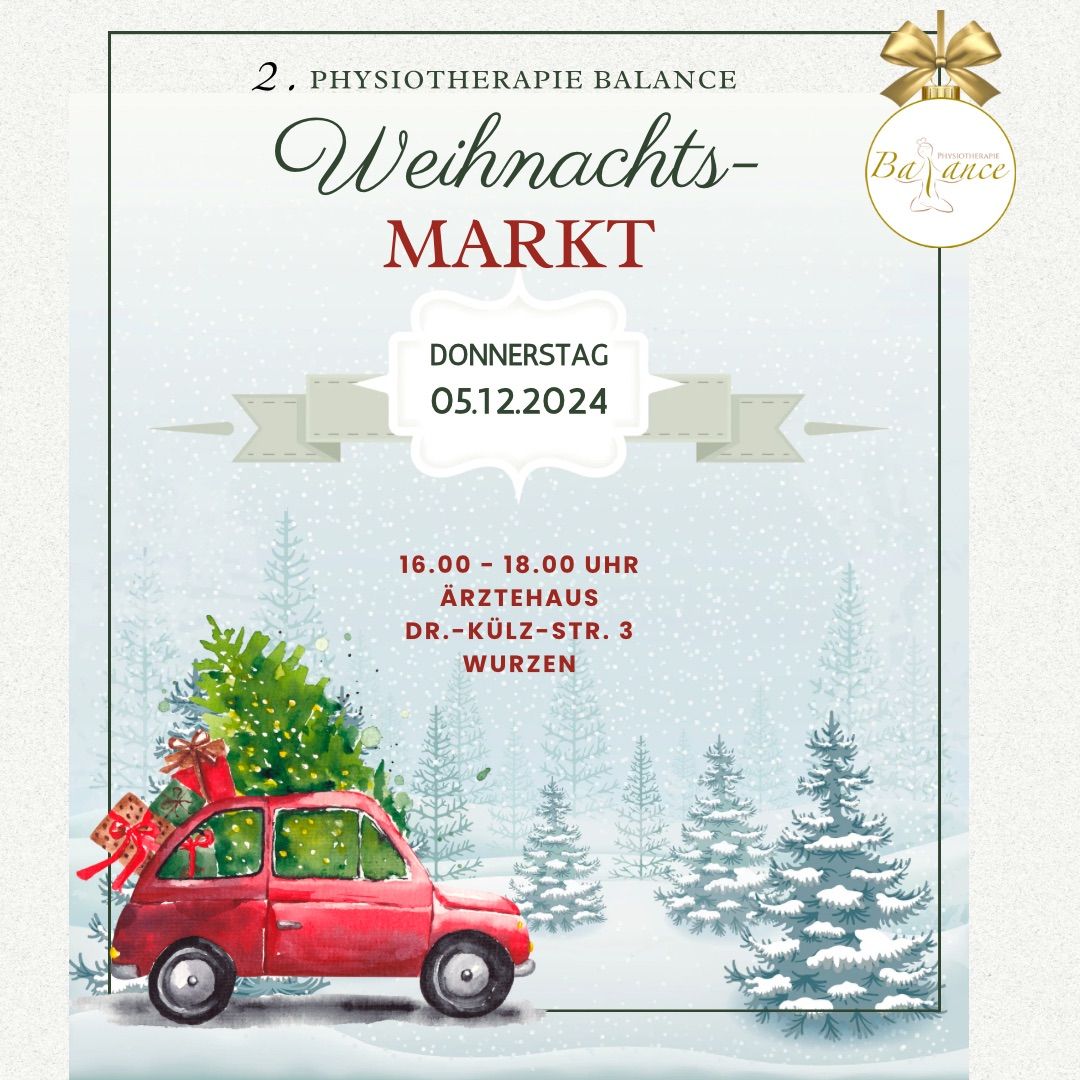 2. Physiotherapie Balance Weihnachtsmarkt 