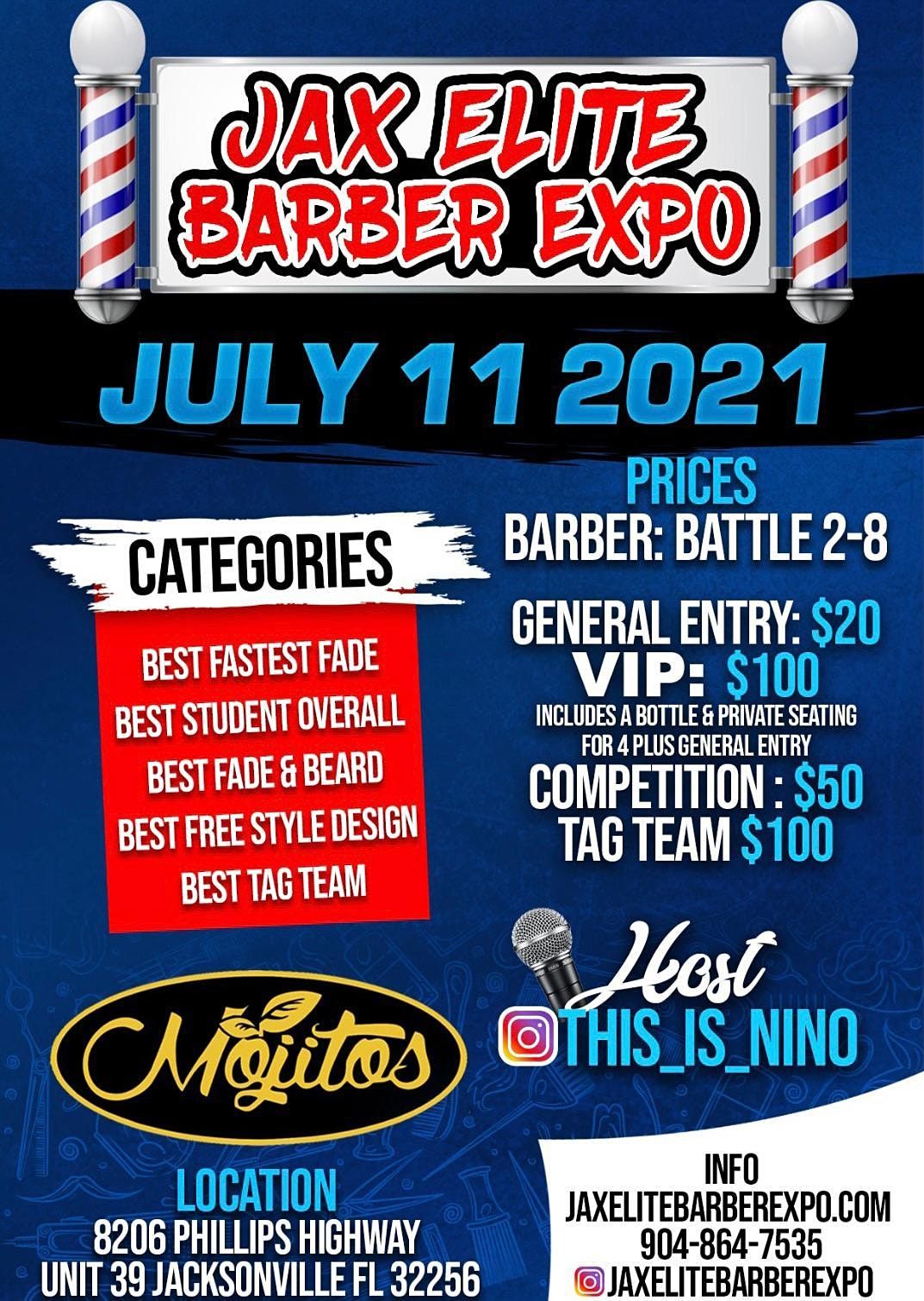 Barber Battle - 2nd Annual Jacksonville Elite Barber Expo