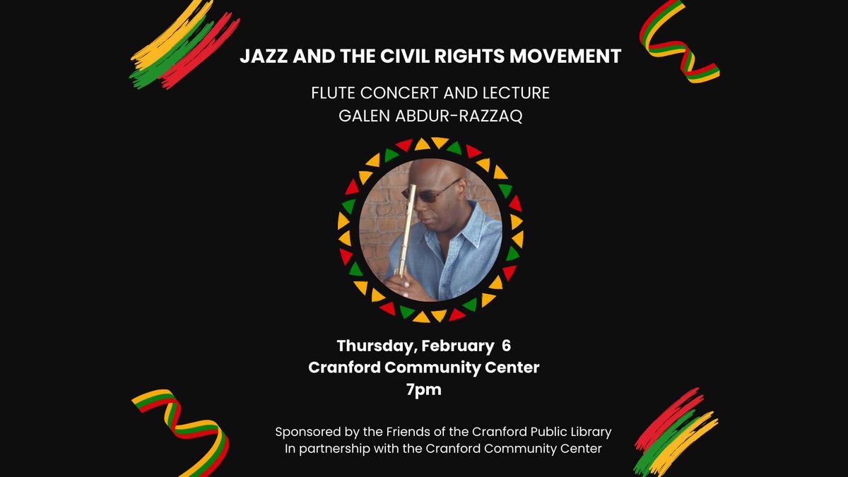 Jazz and the Civil Rights Movement Concert\/Lecture