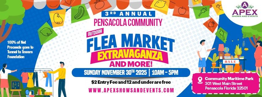 Fall Pensacola Community Outdoor Flea Market Extravaganza