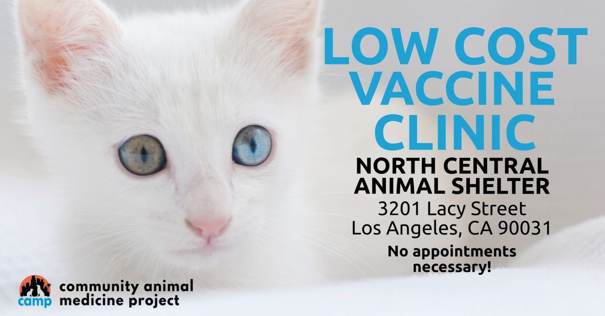CAMP Mobile Pet Vaccination Clinic (No appointments necessary)
