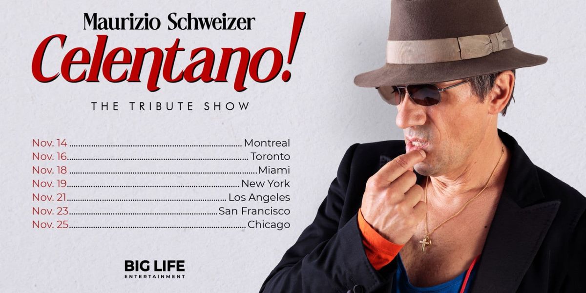 Maurizio Schweizer Celentano Tribute Show - Adriano Celentano Tribute