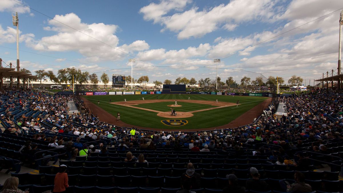 Spring Training - San Diego Padres at Milwaukee Brewers at American Family Fields of Phoenix