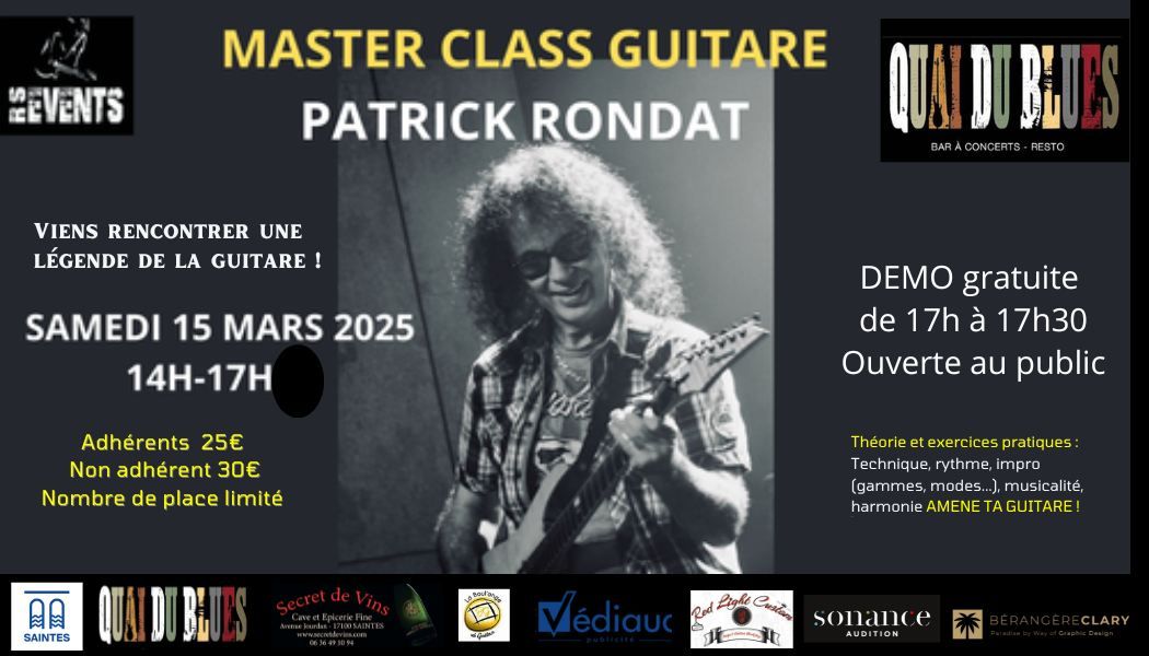 MASTER CLASS GUITARE