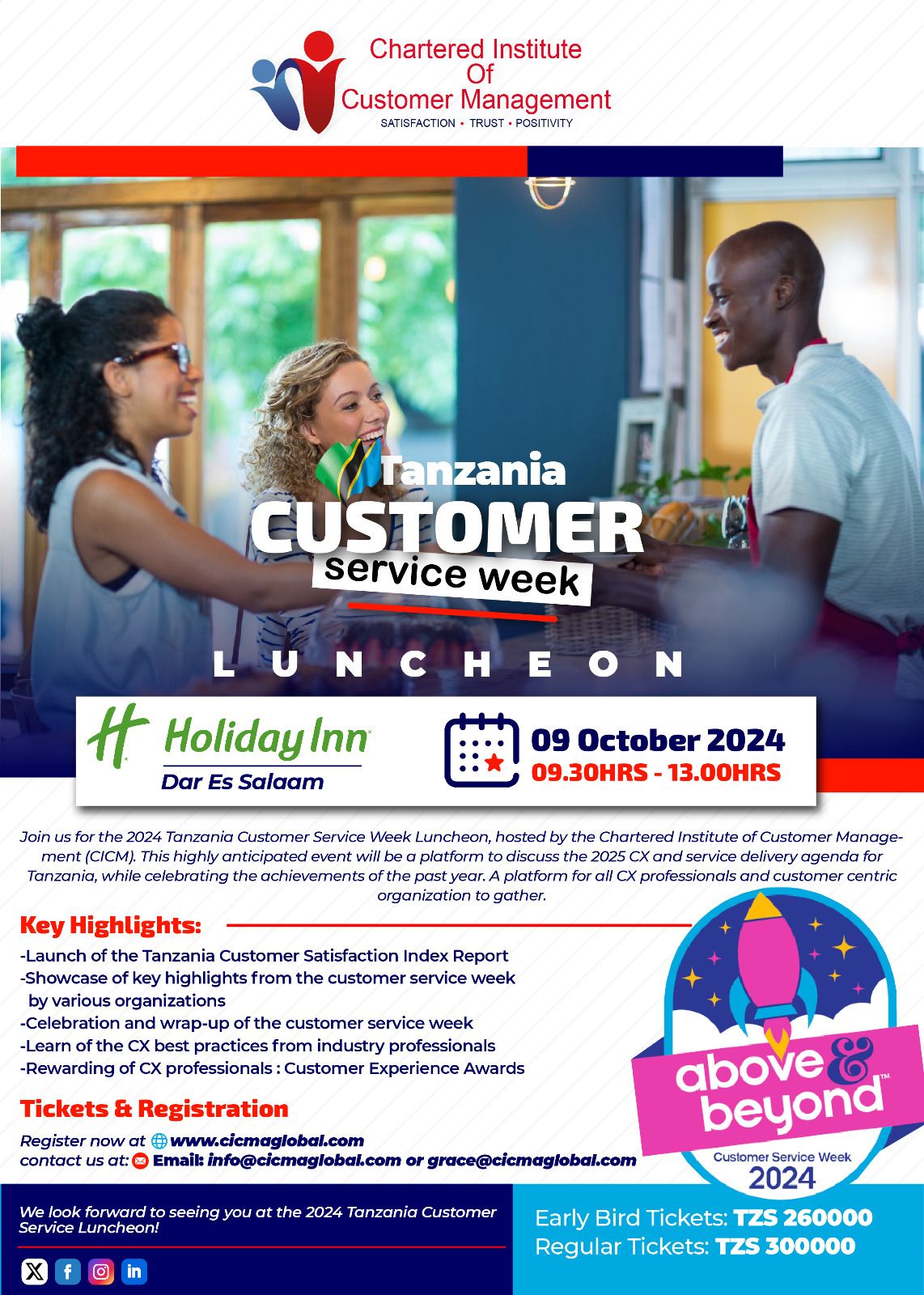 Tanzania Customer Service Week Luncheon