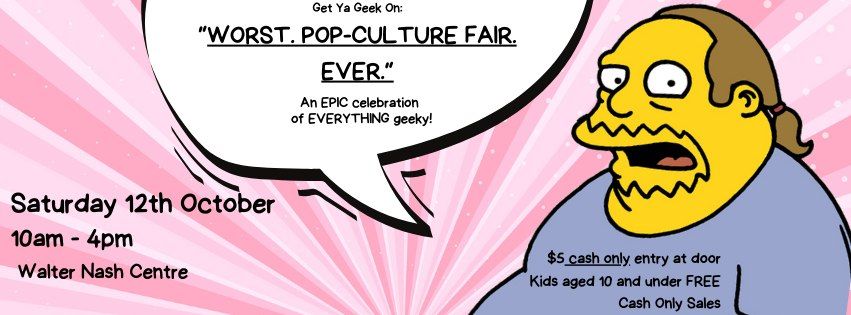 Worst. Pop-Culture Fair. Ever. 