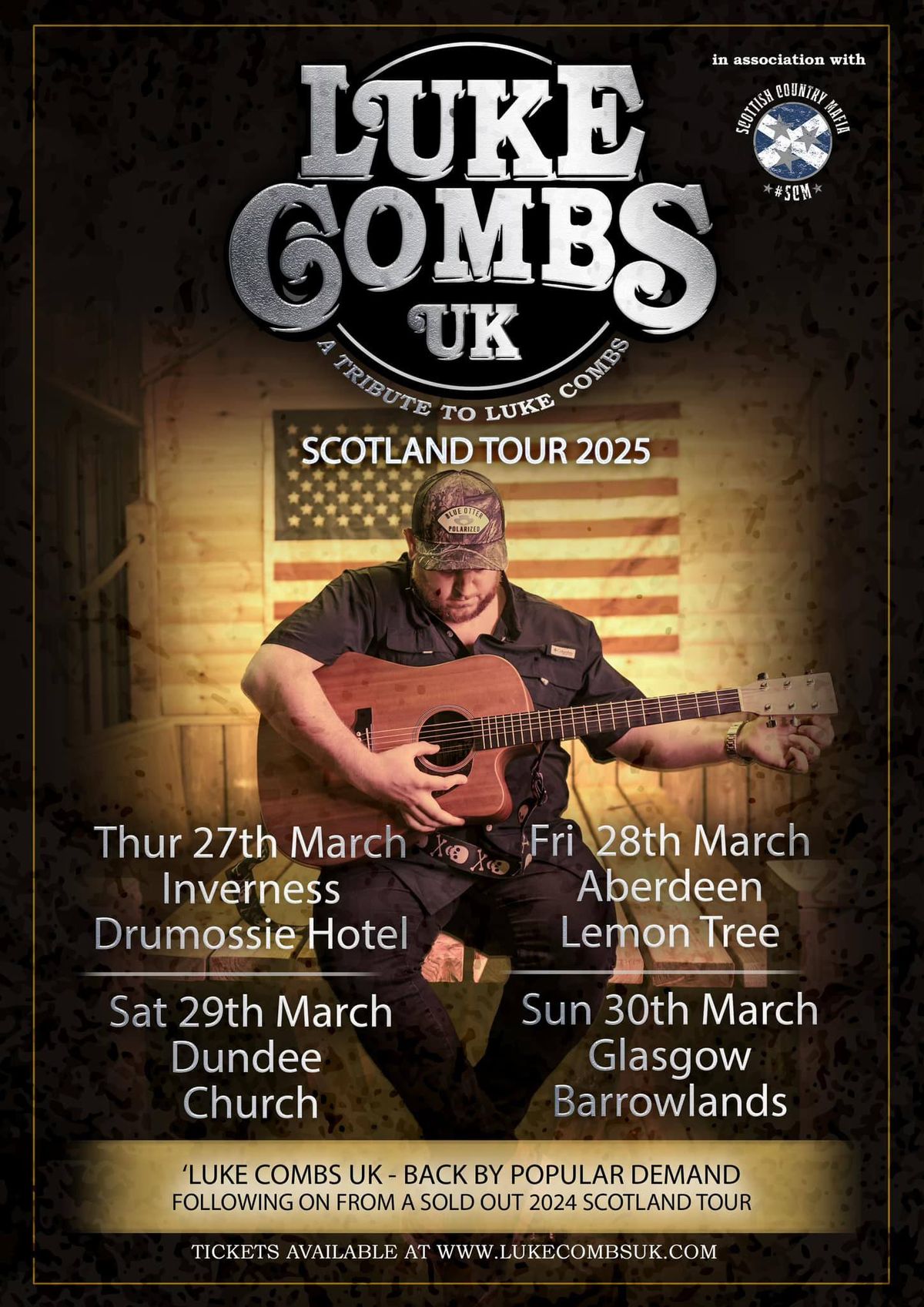 Luke Combs UK (Tribute) Live