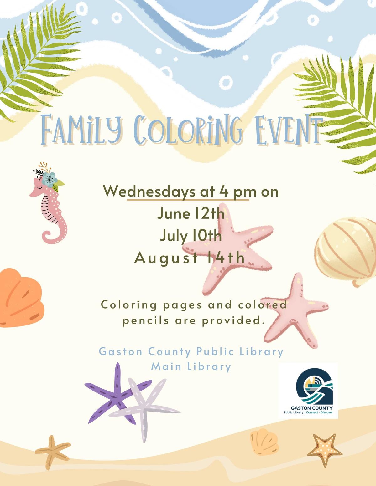 Family Coloring Event