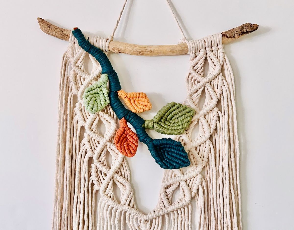 3-D Macram\u00e9 Wall Hanging Workshops | Ages 15-Adult