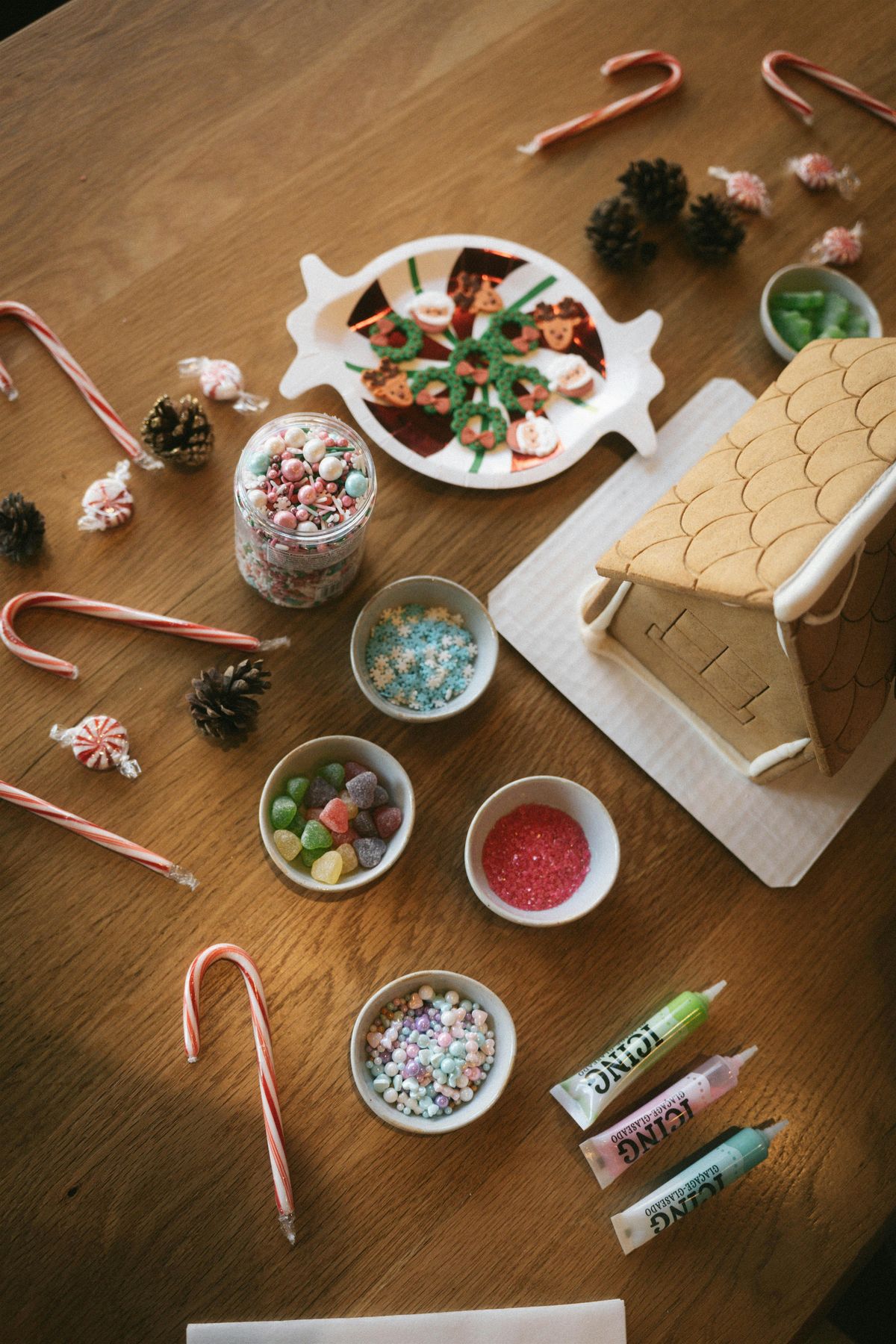 Kids Ginger Bread House Making