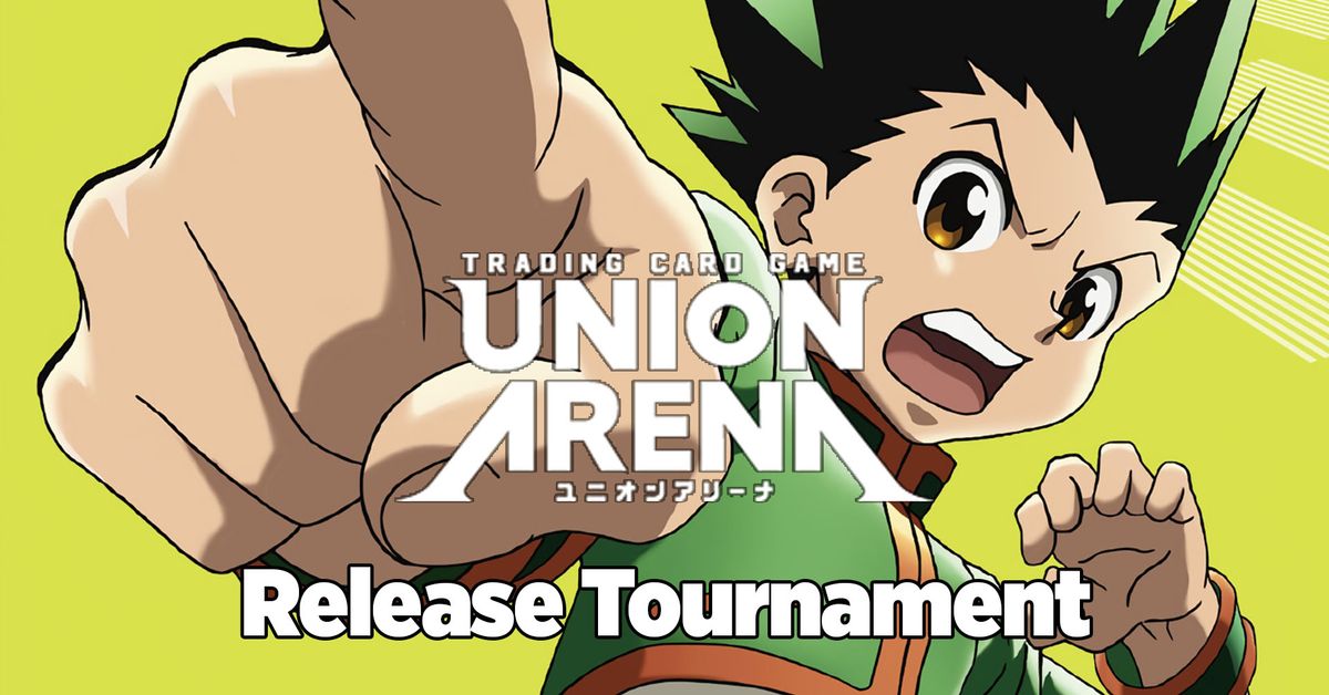 Union Arena - $20 UE02BT Release Event [HUNTER X HUNTER]