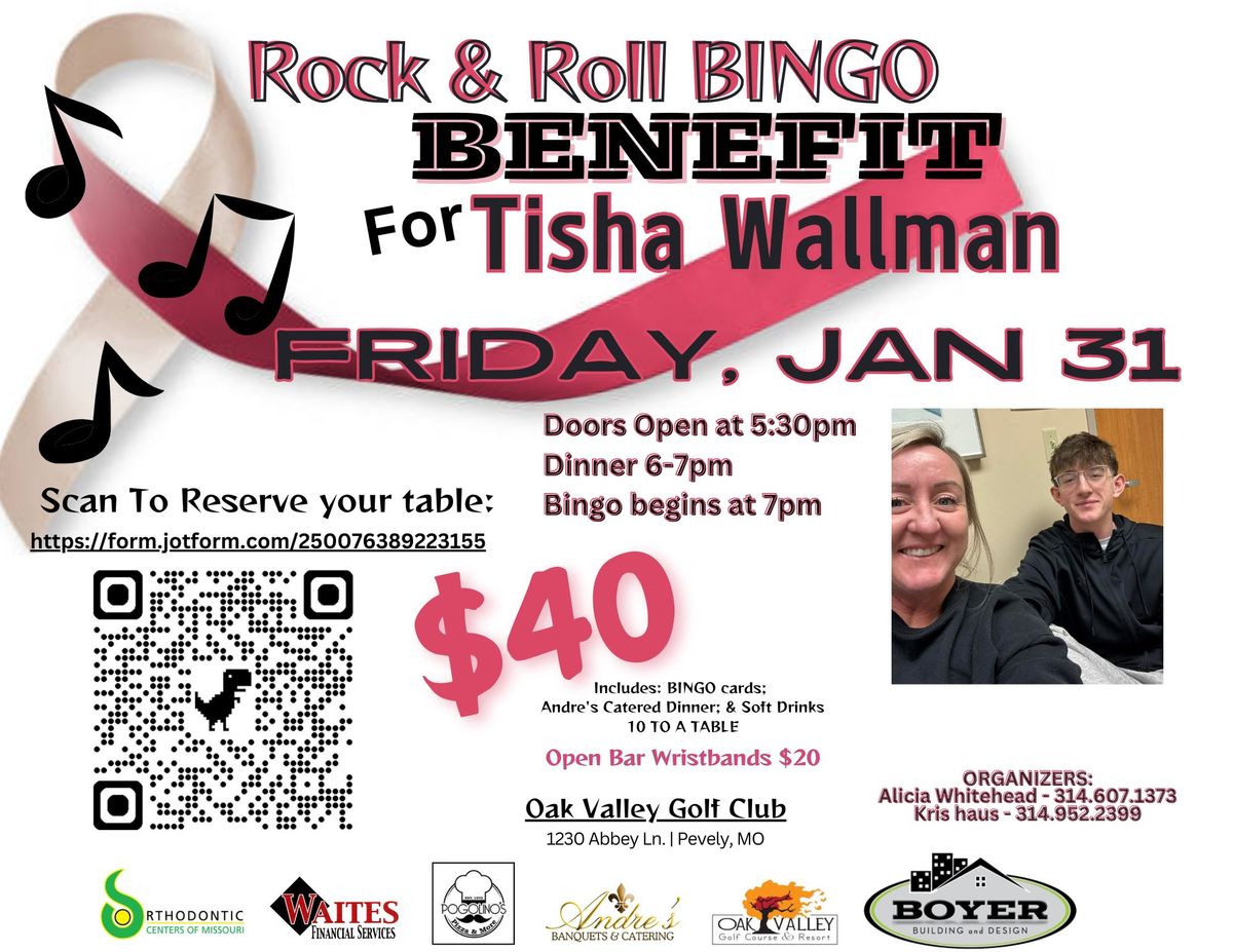 SOLD OUT \ud83c\udfb6Benefit for Tisha Wallman \ud83c\udfb6