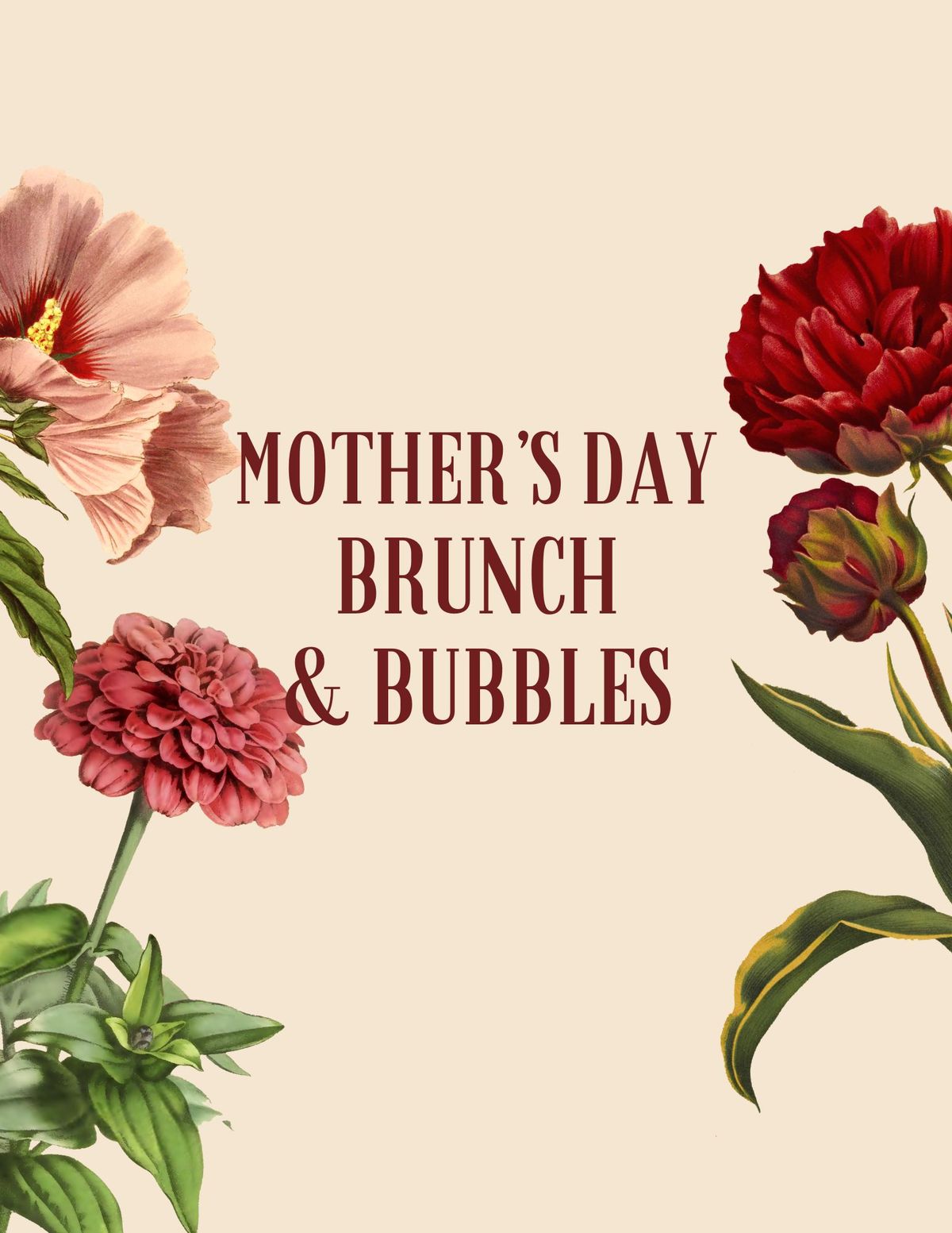 Mothers Day Brunch and Bubbles
