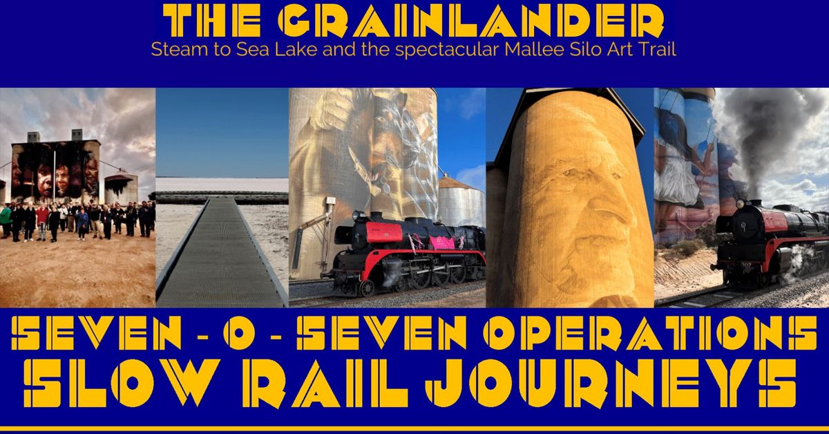 THE GRAINLANDER to Wycheproof and Sea Lake, including the Mallee silo art trail and Lake Tyrrell