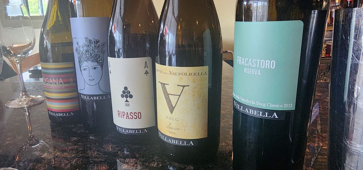 Veneto wine dinner featuring Vignetti Villabella 