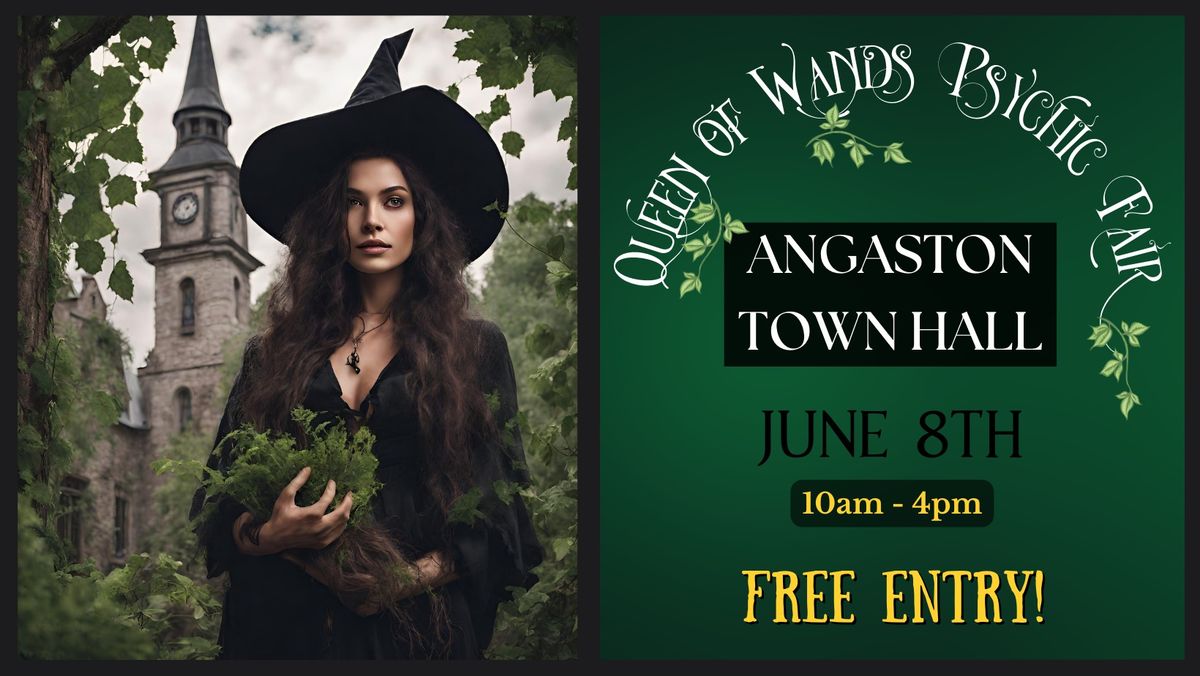 Queen of Wands Psychic Fair \ud83c\udf3f ANGASTON TOWN HALL \ud83c\udf3f